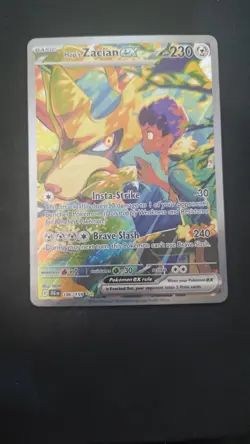 Hop's Zacian ex 186/159 SIR Journey Together Pokemon - Image 1