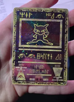 Pokemon TCG Ancient Mew Reverse Holo Movie Promo (2000) NEAR MINT + Swirls - Image 1