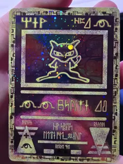 Pokemon TCG Ancient Mew Reverse Holo Movie Promo (2000) NEAR MINT + Swirls - Image 2
