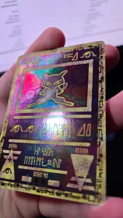 Pokemon TCG Ancient Mew Reverse Holo Movie Promo (2000) NEAR MINT + Swirls - Image 3
