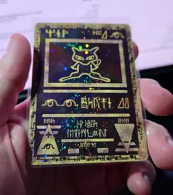 Pokemon TCG Ancient Mew Reverse Holo Movie Promo (2000) NEAR MINT + Swirls - Image 5