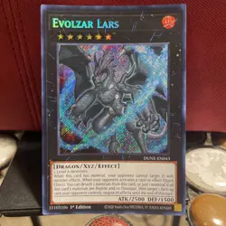 Yu-Gi-Oh! Evolzar Lars (Secret) (DUNE) NM + Bonus Holo! - Image 1