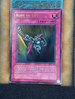Yugioh Rope Of Life PGD-105 Ultra Rare LP - Image 1