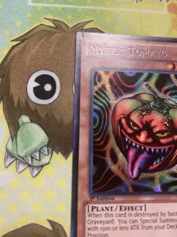 Mystic Tomato - LCYW-EN239 Secret Rare 1st NM Yugioh - Image 3