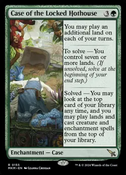MTG Case of the Locked Hothouse NM Murders at Karlov Manor MKM Magic card - Image 1