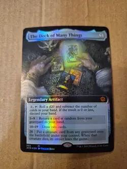 The Deck of Many Things (Extended Art) Adventures in the Forgotten Realms Foil - Image 1