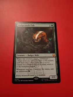 BADGERMOLE CUB Avatar: The Last Airbender TLA Magic MTG MINT CARD - Image 1