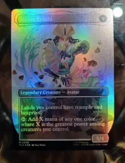 The Legend of Kyoshi (Borderless) FOIL M0358 MTG Avatar: The Last Airbender TLA - Image 2