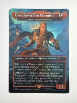 Eivor, Raven Clan Champion - Najeela, the Blade-Blossom (Rainbow Foil) Secret... - Image 1