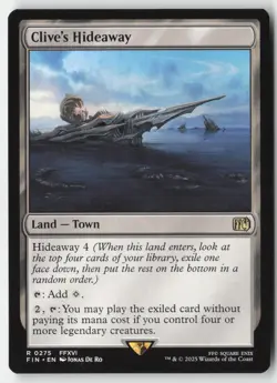 MTG - Clive's Hideaway R FINAL FANTASY 275 LP-NM - Image 1