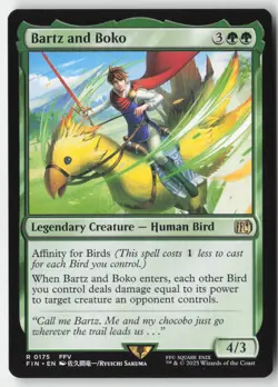 MTG - Bartz and Boko R FINAL FANTASY 175 LP-NM - Image 1
