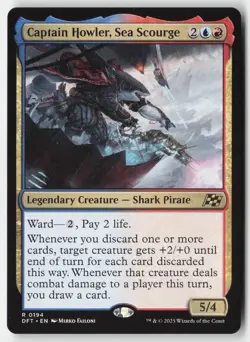 MTG - Captain Howler, Sea Scourge R Aetherdrift 194 LP-NM - Image 1