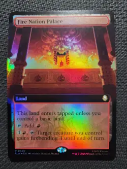 MTG Magic The Gathering -Fire Nation Palace -R 0389 -NM -Extended -FOIL👀 - Image 1