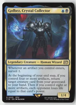 MTG - Golbez, Crystal Collector R FINAL FANTASY 225 LP-NM - Image 1