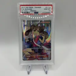 Pokemon Shauna XY Premium Trainer Coll. Full Alt Art Promo #111a PSA 10 Gem Mint - Image 1