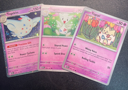 Pokemon Togepi, Togetic & Togekiss Bundle - S&V Temporal Forces- FREE Delivery! - Image 1