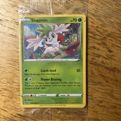 SEALED Shaymin 015/185 PROMO Cosmos Holo Rare Pokemon TCG - Image 1