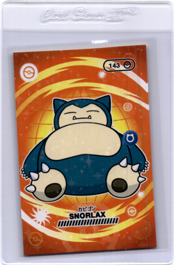 Peruvian Pokemon card snorlax - Image 1