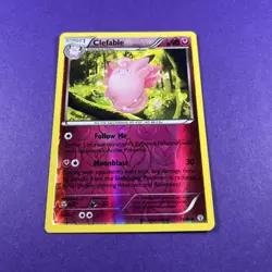 Clefable Reverse Holo Uncommon XY Generations 51/83 Pokemon Trading Card TCG - Image 1
