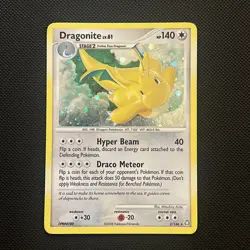 Dragonite 2008 Legends Awakened 2/146 Holo SWIRL Pokemon Card - LP - Image 1