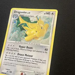 Dragonite 2008 Legends Awakened 2/146 Holo SWIRL Pokemon Card - LP - Image 3