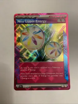 Pokemon TCG Neo Upper Energy 162/162 Temporal Forces Ace Spec - Image 1