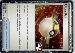 2024 Pokemon Ultra Ball 196/198 Prize Pack Series Stamped Cosmos Holo - Image 5