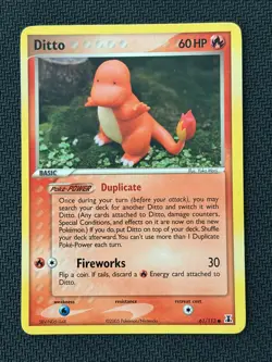 Ditto 61/113 Charmander EX Delta Species Non-holo~Pokemon TCG - Image 1