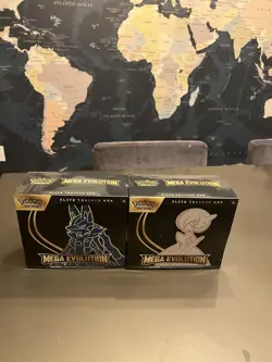 Pokemon Mega Evolution Elite Trainer Box ETB Lot of 2 Lucario & Gardevoir Sealed - Image 1