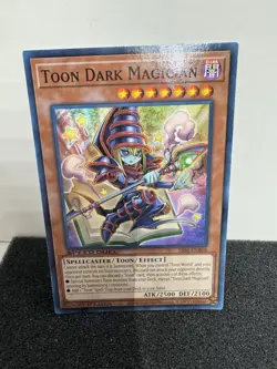 Yugioh Card Toon Dark Magician SS04-ENB08 Speed Duel Match of the Millennium 1st - Image 1