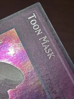 Toon Mask DRL2-EN028 Dragons of Legend 2 1st Edition Secret Rare LP - Image 2