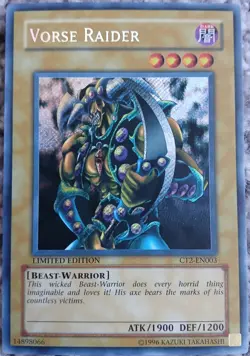 Yu-Gi-Oh! TCG Vorse Raider CT2-EN003 Secret Rare Limited Edition - Image 1
