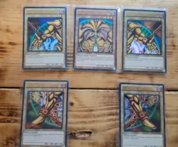 Yu-Gi-Oh Exodia the Forbidden One Full 5 Card Set YGLD Ultra Rare - NM/LP - Image 1