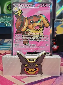 Dachsbun EX 160/142 Holo Ultra Rare S&V Stellar Crown Pokemon Card - Image 1
