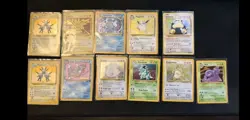 X11 Holographic Pokemon Trading Card Game Collection - Card Lot Of Vintage Wotc - Image 1