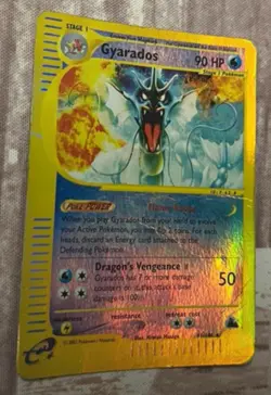 Pokemon Card-Gyarados-11/144-Holo Reverse-Skyridge-ENG-Played - Image 1