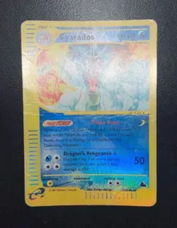 Pokemon Card-Gyarados-11/144-Holo Reverse-Skyridge-ENG-Played - Image 3