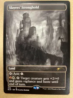 MTG 1x Slayers' Stronghold # 356 Secret Lair Drop Magic the Gathering Card x1 NM - Image 1