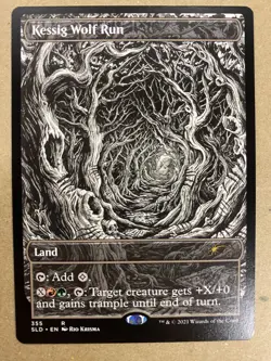 MTG 1x Kessig Wolf Run # 355 Secret Lair Drop Magic the Gathering Card x1 NM - Image 1