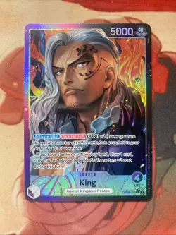 King Alt Art Leader Op08-057 - One Piece Card Game Two Legends - English - Image 1