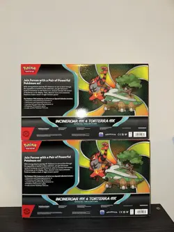 2x Pokemon Trading Card Game Incineroar ex & Torterra ex Special Collection Box - Image 2