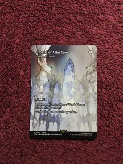 MTG Crystal Of Altar Cave 0061 Regular Showcase Final Fantasy - Image 1