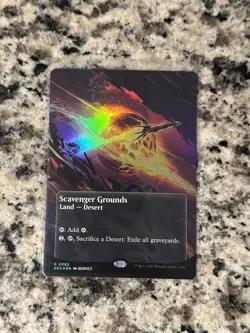 Scavenger Grounds (0082) - Foil - Borderless R MTG Edge of Eternities - Image 1