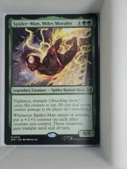 Spider-Man, Miles Morales NM SPE #18 Mythic Non Foil MTG Magic The Gathering - Image 1