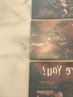 “MAGIC THE GATHERING-UNHINGED” 3 Different PROMO Window Cling Stickers - Image 3