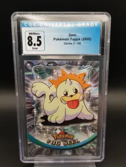 Pokemon Seel 86 Topps Series 2 Error Misprint CGC 8.5 - Image 1