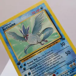 Pokemon TCG - Articuno 17/62 Fossil Rare 1st Edition WOTC 1999 - MP - Image 1