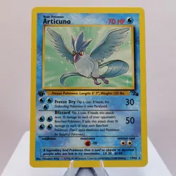 Pokemon TCG - Articuno 17/62 Fossil Rare 1st Edition WOTC 1999 - MP - Image 2