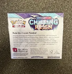 2021 Pokemon Sword & Shield Chilling Reign Factory Sealed Booster Box - Image 3