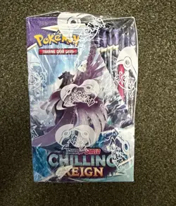 2021 Pokemon Sword & Shield Chilling Reign Factory Sealed Booster Box - Image 4